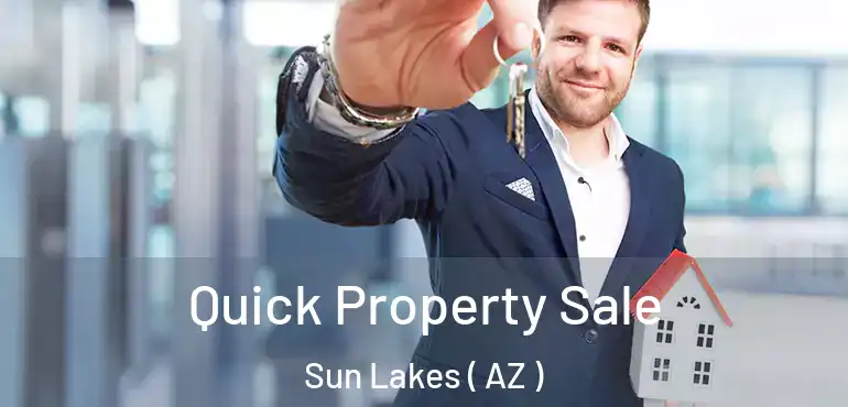  Quick Property Sale Sun Lakes ( AZ )