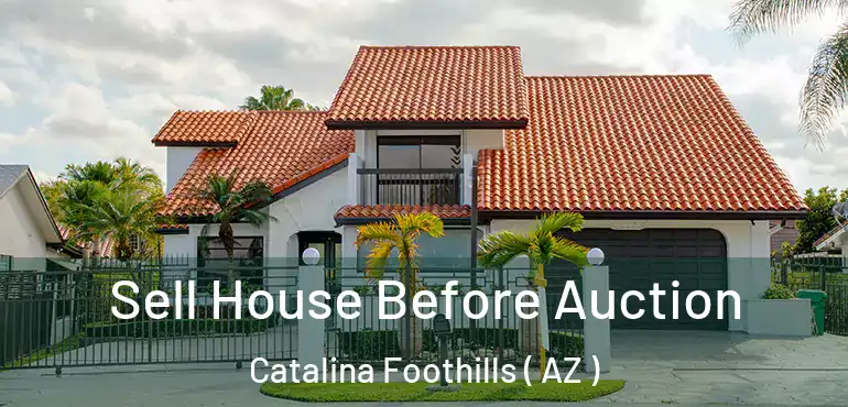  Sell House Before Auction Catalina Foothills ( AZ )