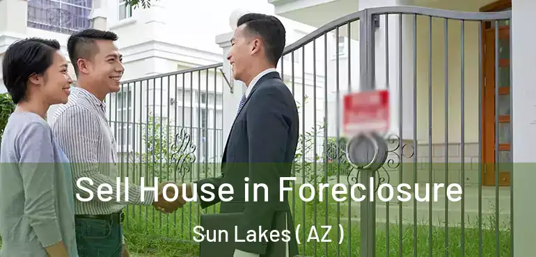  Sell House in Foreclosure Sun Lakes ( AZ )