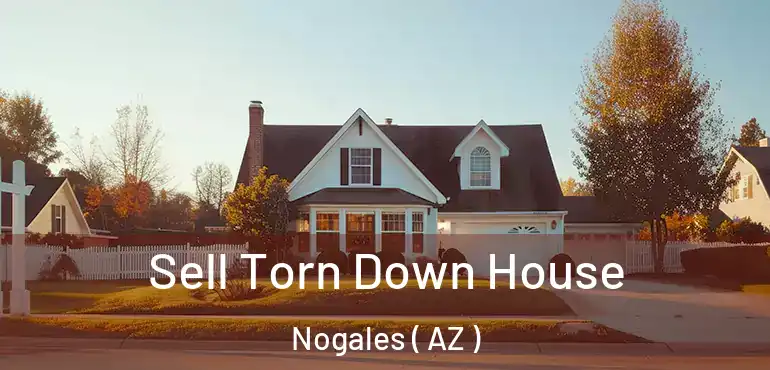  Sell Torn Down House Nogales ( AZ )