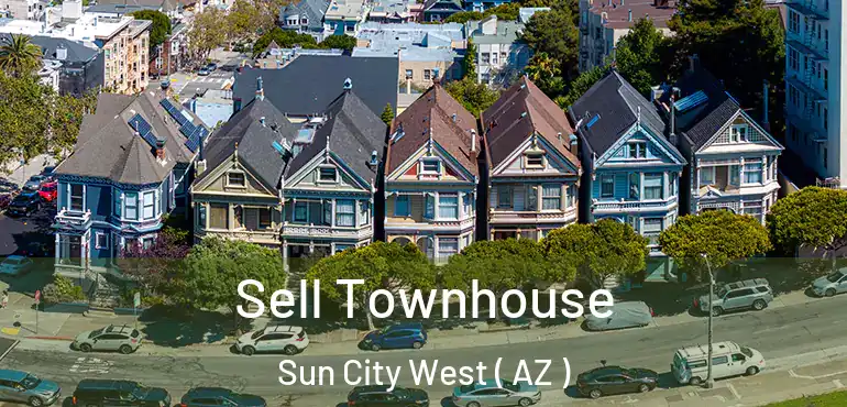  Sell Townhouse Sun City West ( AZ )