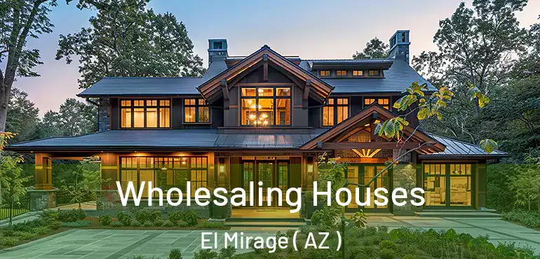  Wholesaling Houses El Mirage ( AZ )