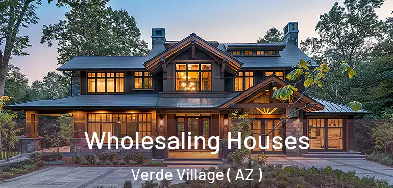  Wholesaling Houses Verde Village ( AZ )